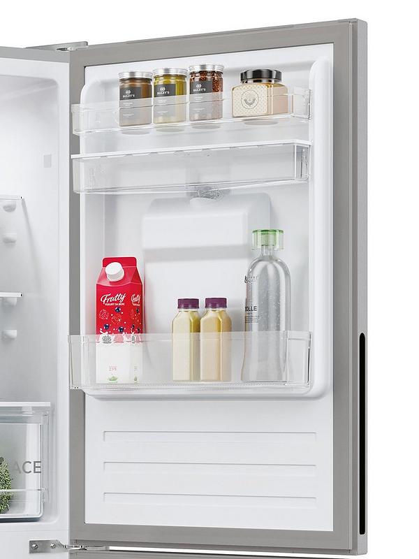 Hoover H-FRIDGE 300 HOCT3L517EWSK-1 55cm Wide, Low Frost Fridge Freezer with non-plumbed Water Dispenser - Silver - Image 3